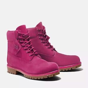 Timberland 50th Anniversary Edition Pink 6" Boot